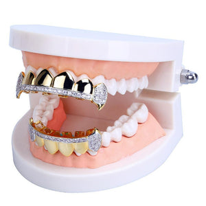 Gold Cap Vampire Grillz