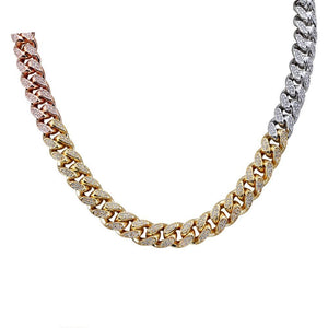 Gradient Cuban Link Chain