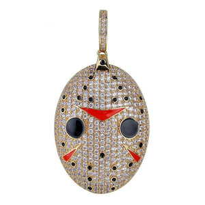 Hockey Mask Iced Out Chain